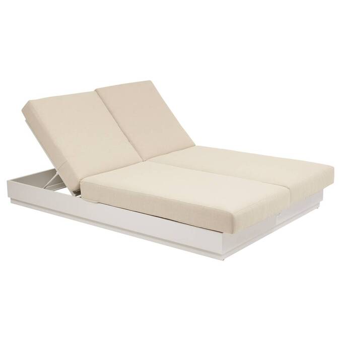 Lit de piscine ALLURE Beige / Avoine
