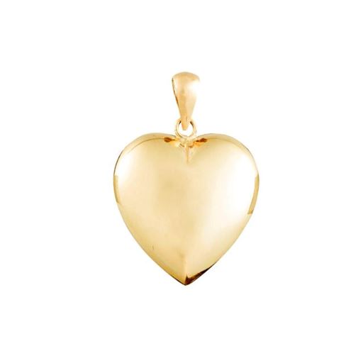 Siersbøl Guldhjerte 8 Karat Vedhæng, Guld