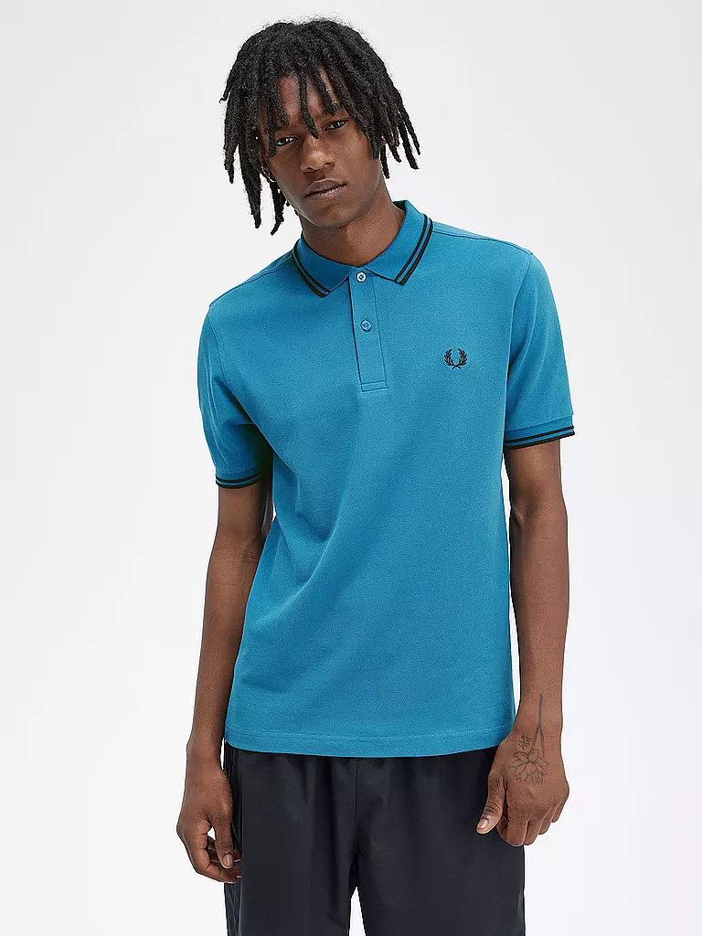 FRED PERRY Poloshirt M3600 blau