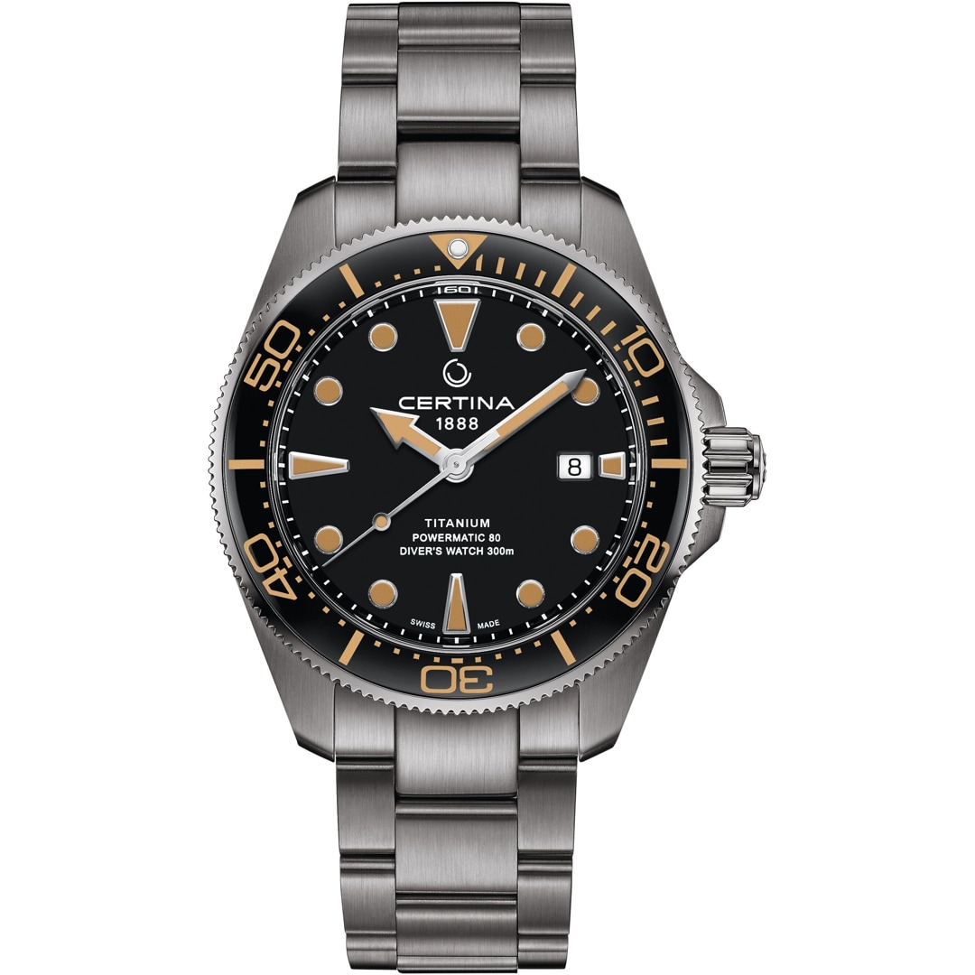 Certina DS Action Diver 43mm Powermatic 80 Titanium