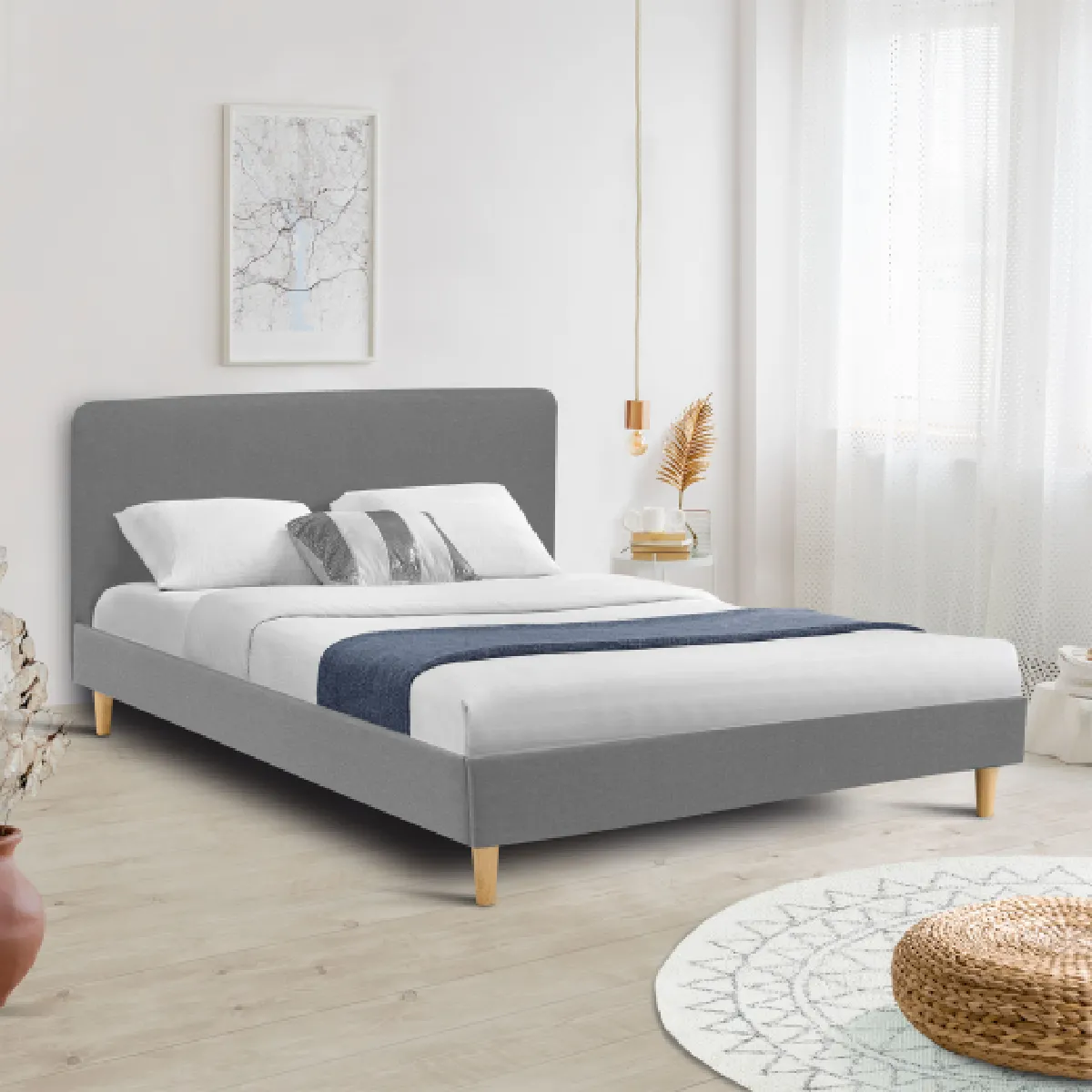 Idmarket MARKET BALTA - Gris