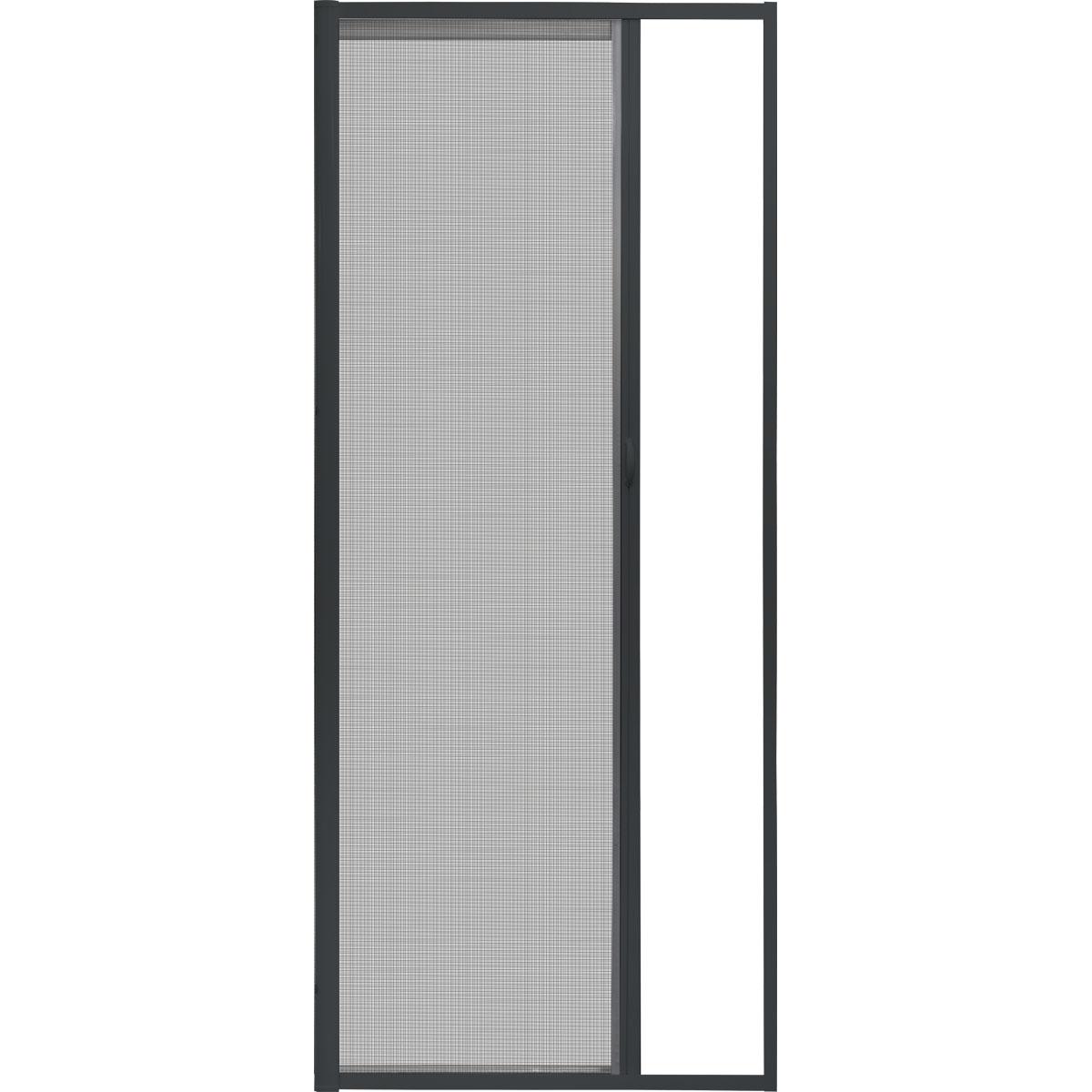 MOUSTIQUAIRE ENROULABLE LATERALE 140X230CM GRIS TOILE GRISE