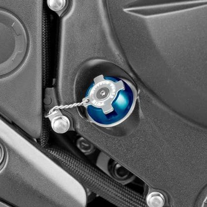 Bouchon de carter d'huile Puig Aluminium - Bleu