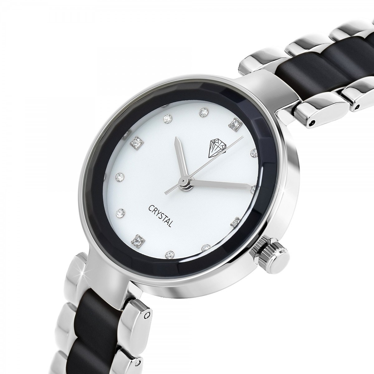 Montre élégante Marion SC Crystal ornée de Cristaux scintillants