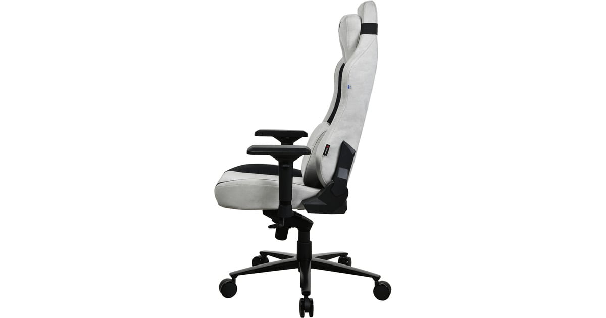 ArozziVernazza Supersoft Fabric - Light Grey gamestoel  (Lichtgrijs)