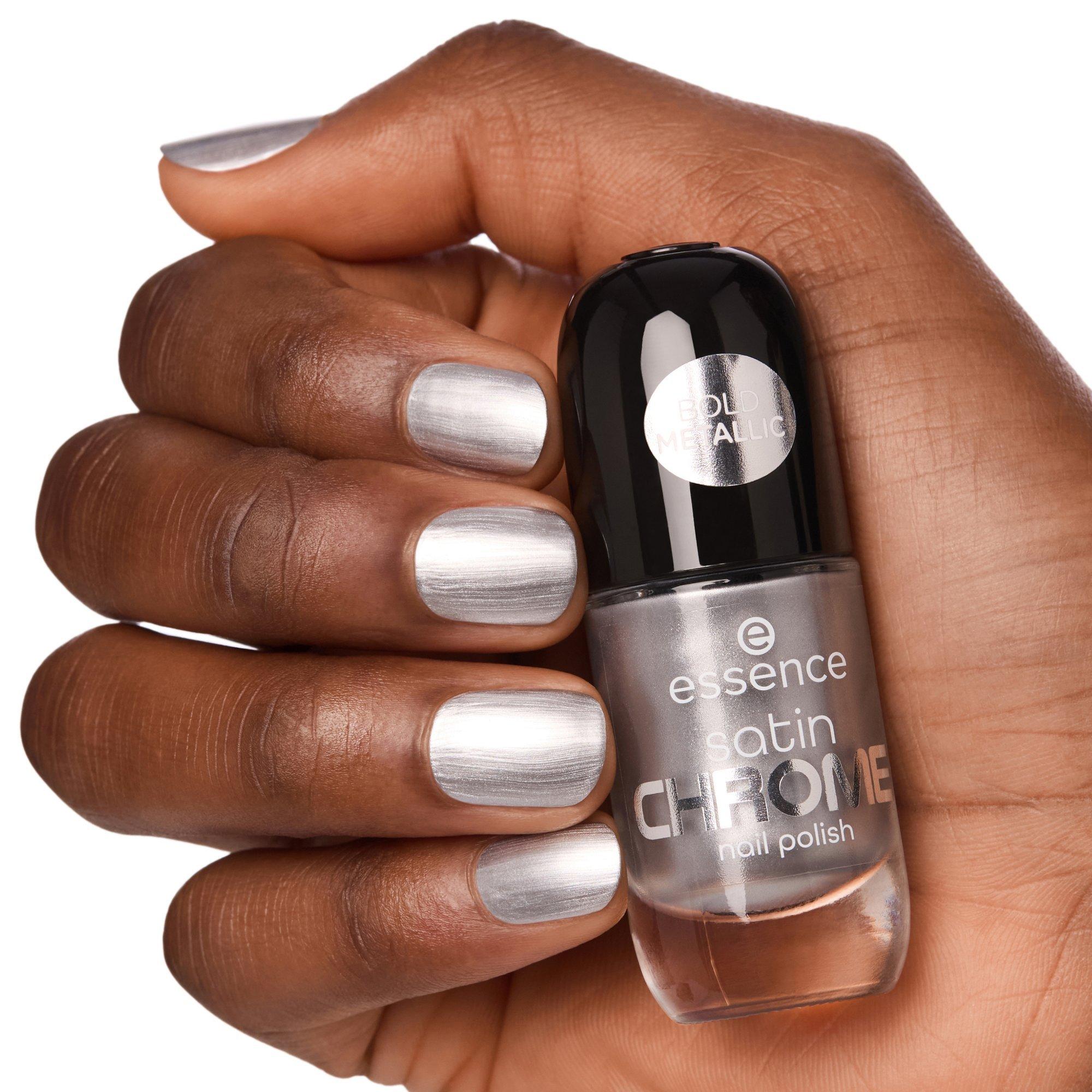 satin CHROME nail polish vernis à ongles