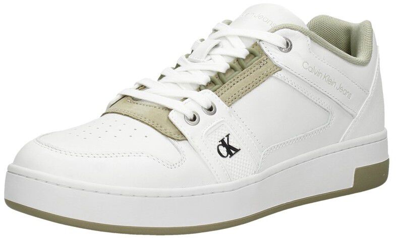 Calvin Klein Cupsole Laceup Basket Low LTH wit