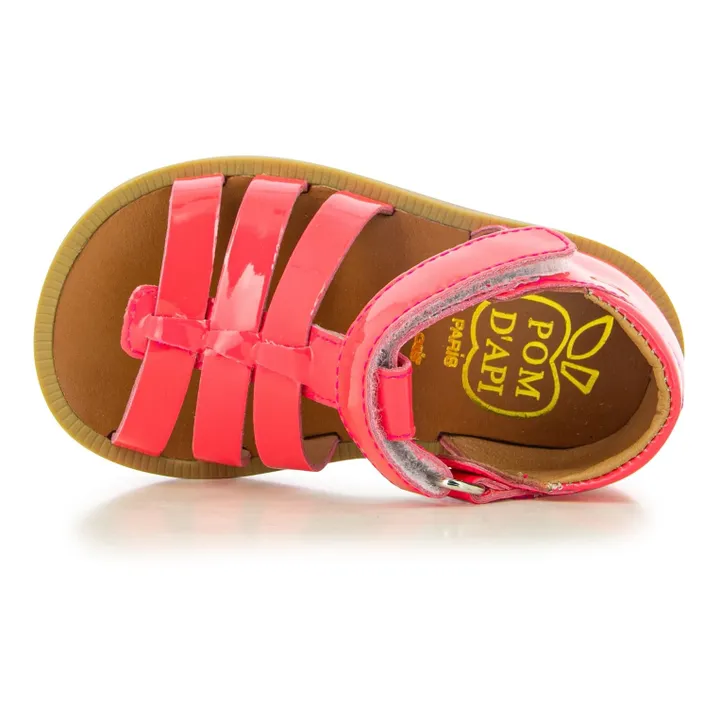 Pom d'Api Sandales Poppy Strap | Rose Litchi