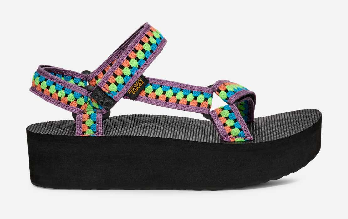 Dames Flatform Universal Sandal
