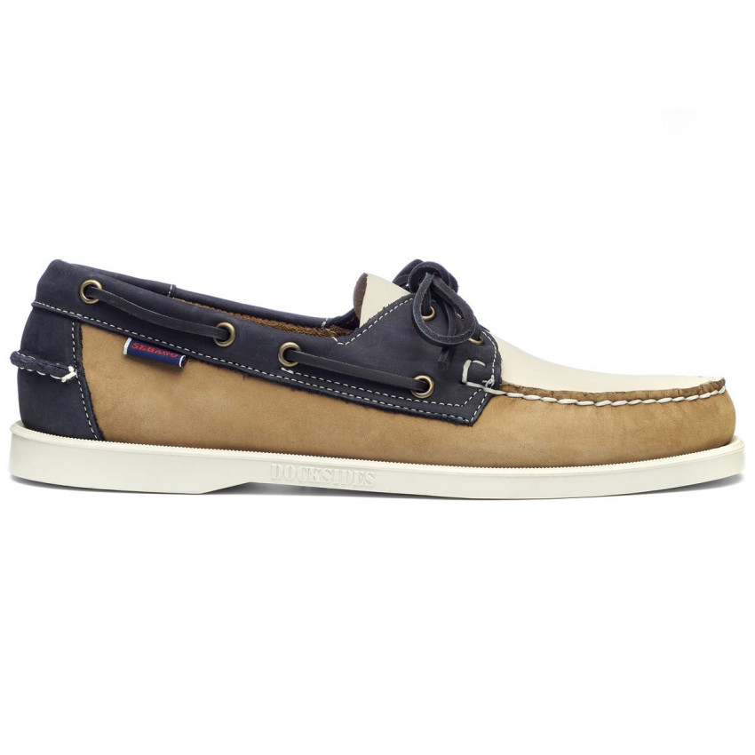 DOCKSIDES PORTLAND ARCHIVE Beige Camel Blue Navy
