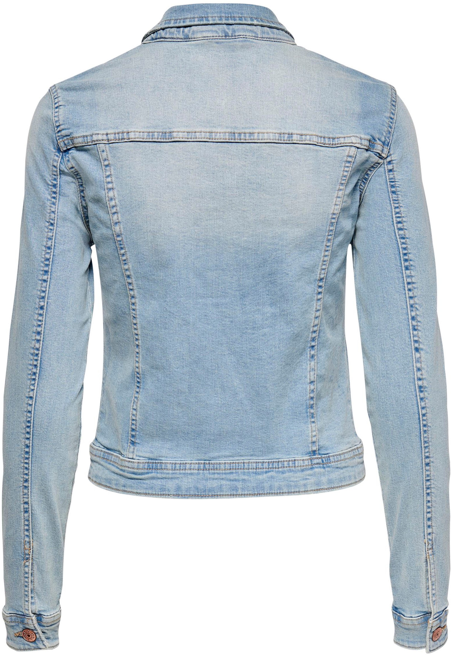 ONLY Jeansjacke »ONLTIA DNM JACKET LB BEX179 NOOS« in modischer Waschung