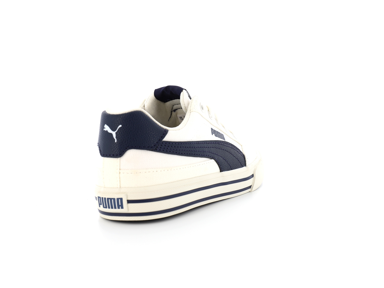 Puma-396559 Matières combinées Ecru marine