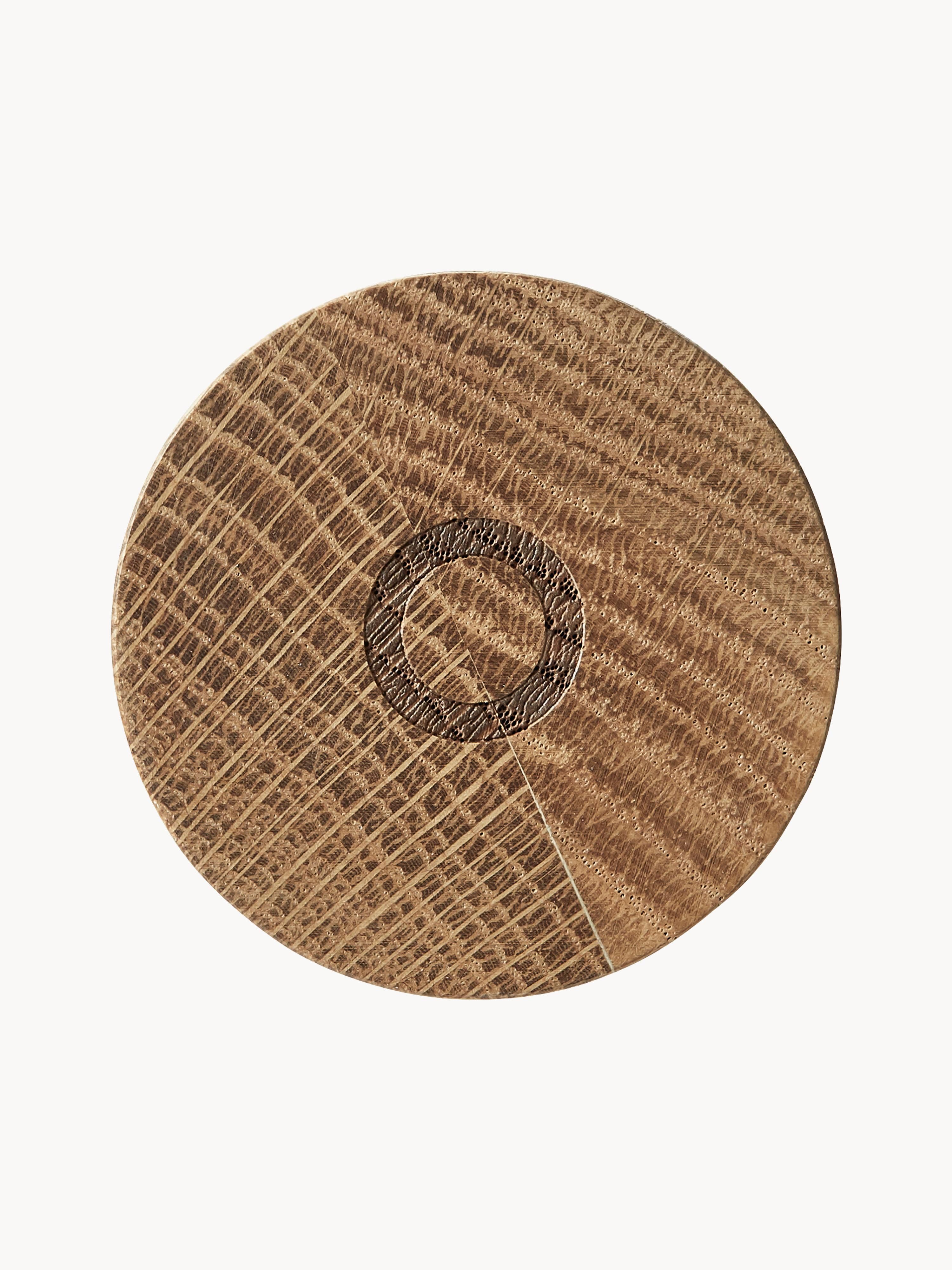 Zout- en pepermolen Bitz met houten deksel, 2-delig