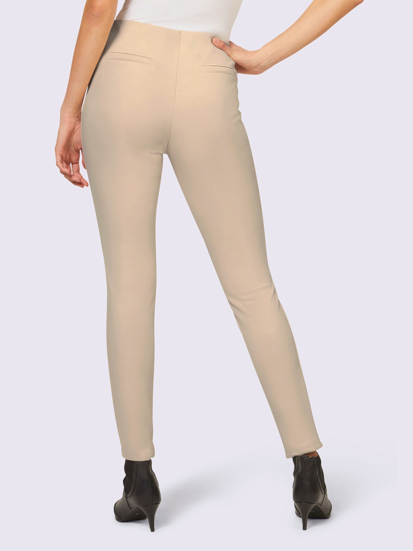 Pantalon revêtement mat et brillant