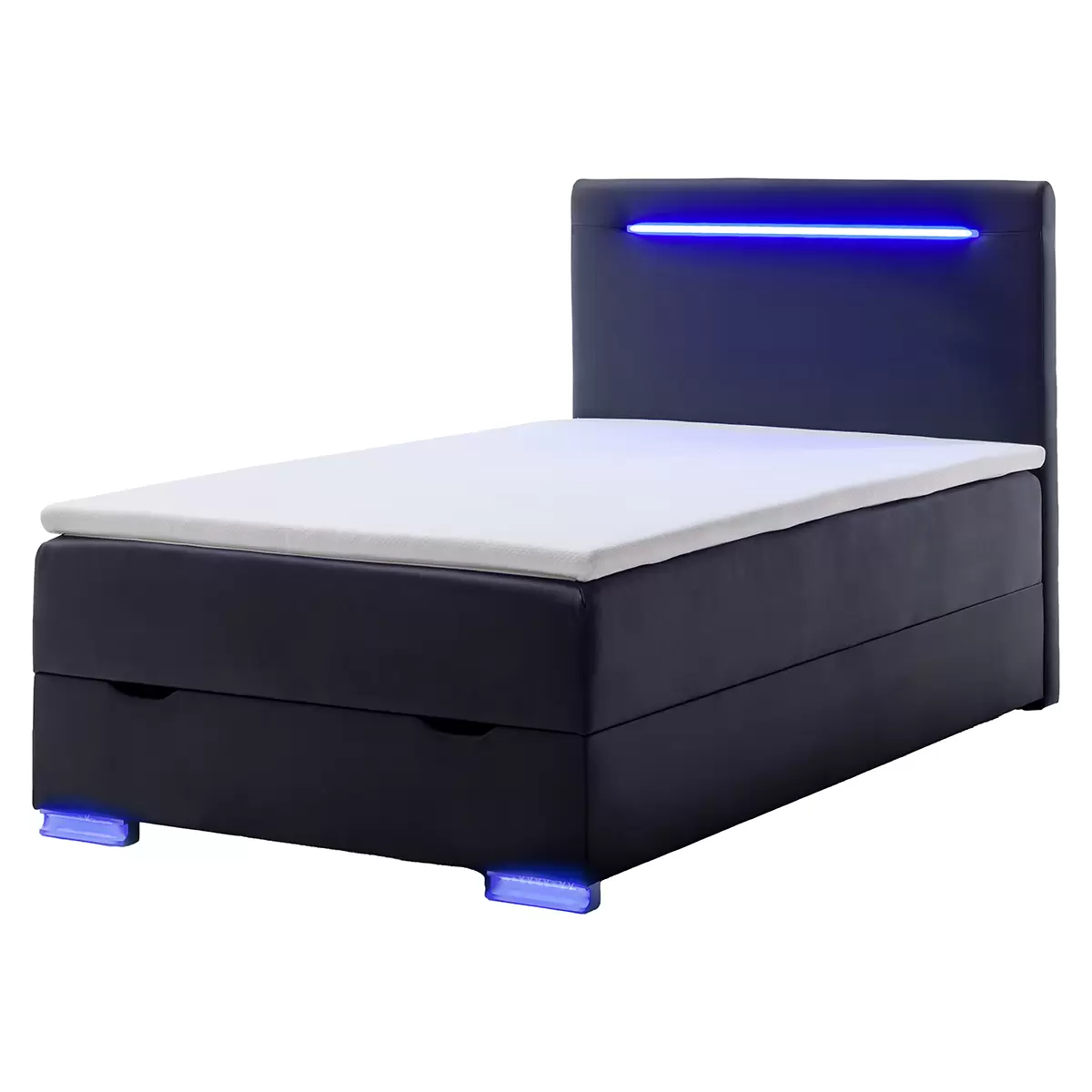 Boxspringbett Las Vegas II 140x200 Schwarz