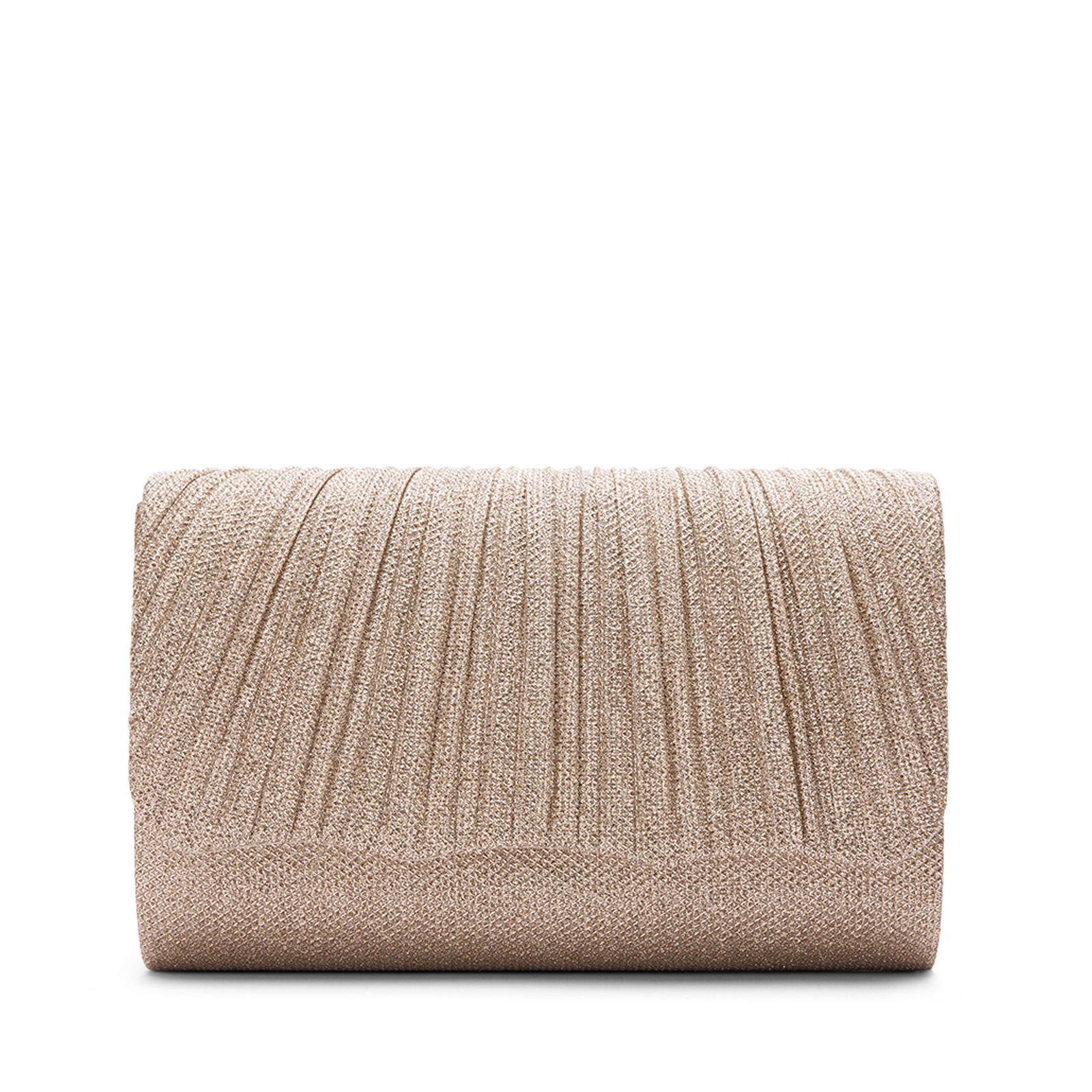 Goudkleurige clutch met glitters