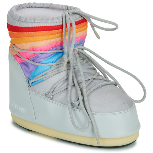 Moon Boot - MB ICON LOW RAINBOW - Gris / Multicolore