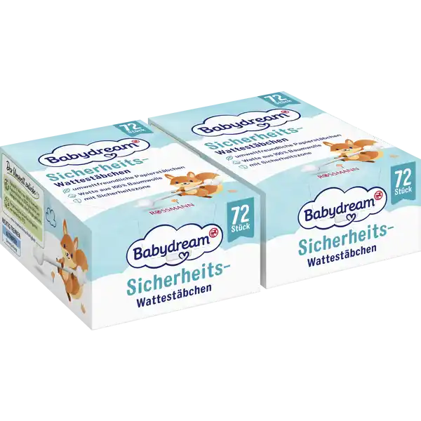 Sicherheits-Wattestäbchen Monatspack