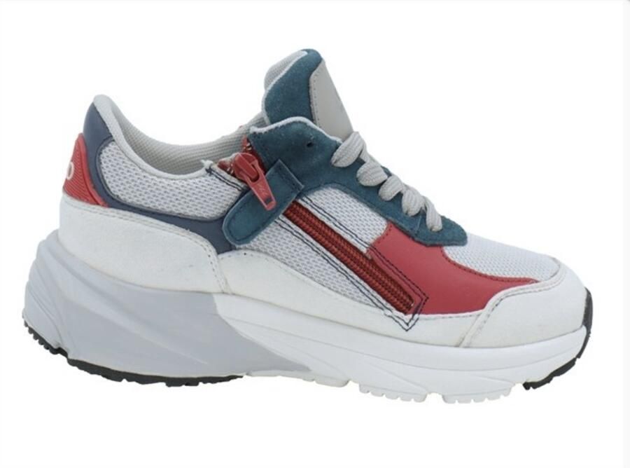 Hip Jongens Lage sneakers Chunky zool H1667 Multi Leatherlook
