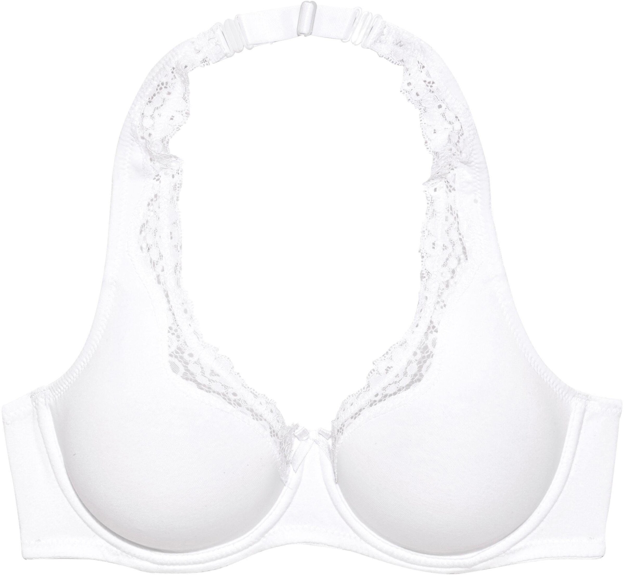 petite fleur Bügel-BH in weiß+schwarz