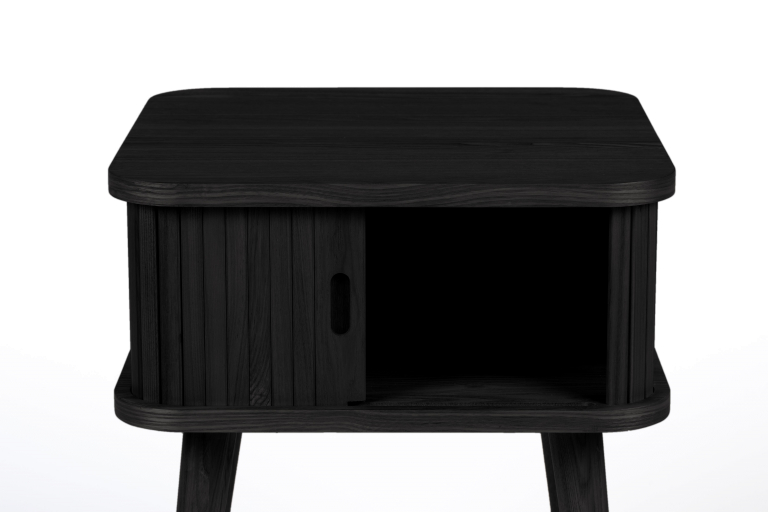 Zuiver Barbier bijzettafel zwart