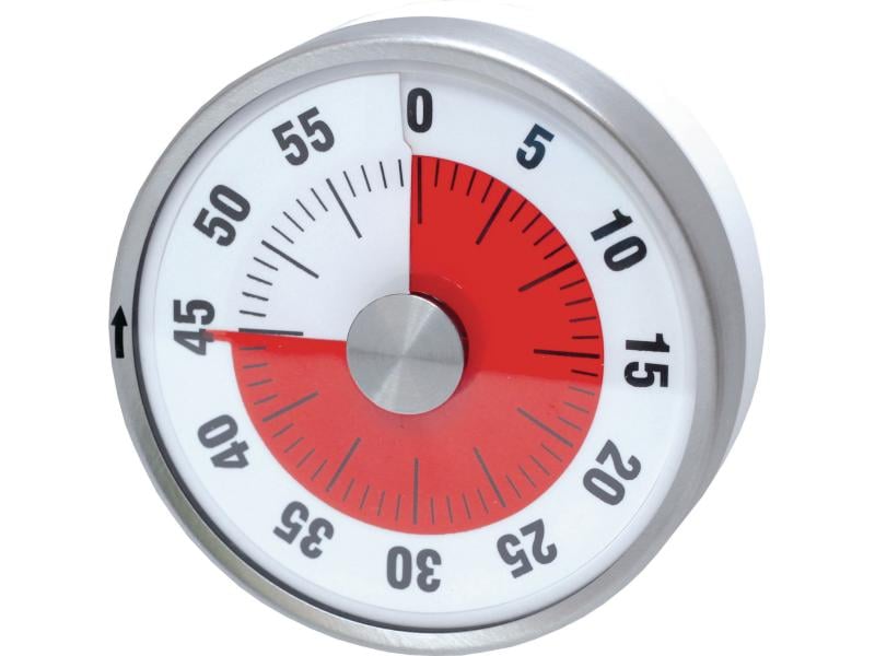 Technoline Küchentimer KZW V Weiss Küchentimer, Mechanisch