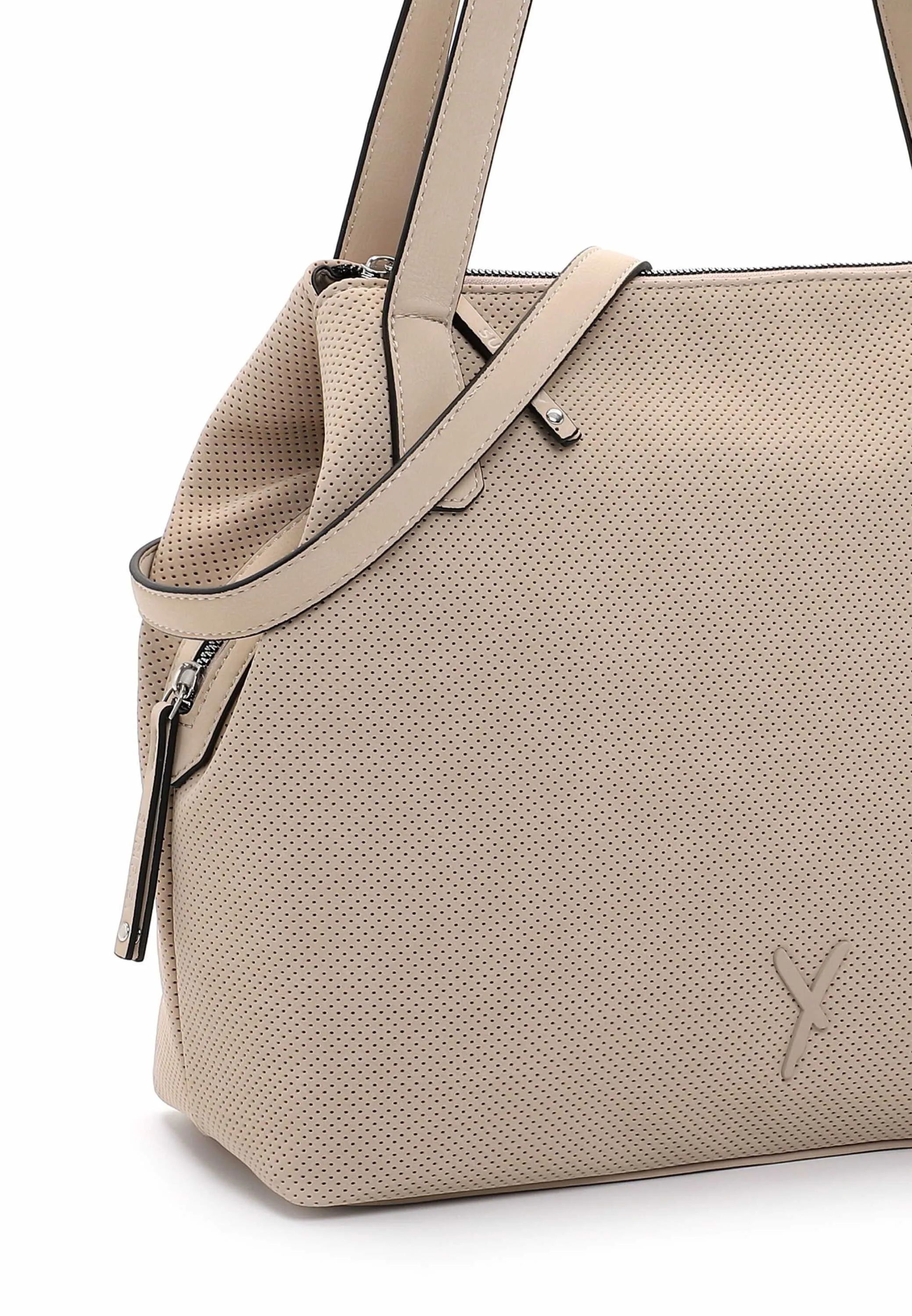 SURI FREY Shopper Beige Lederimitat