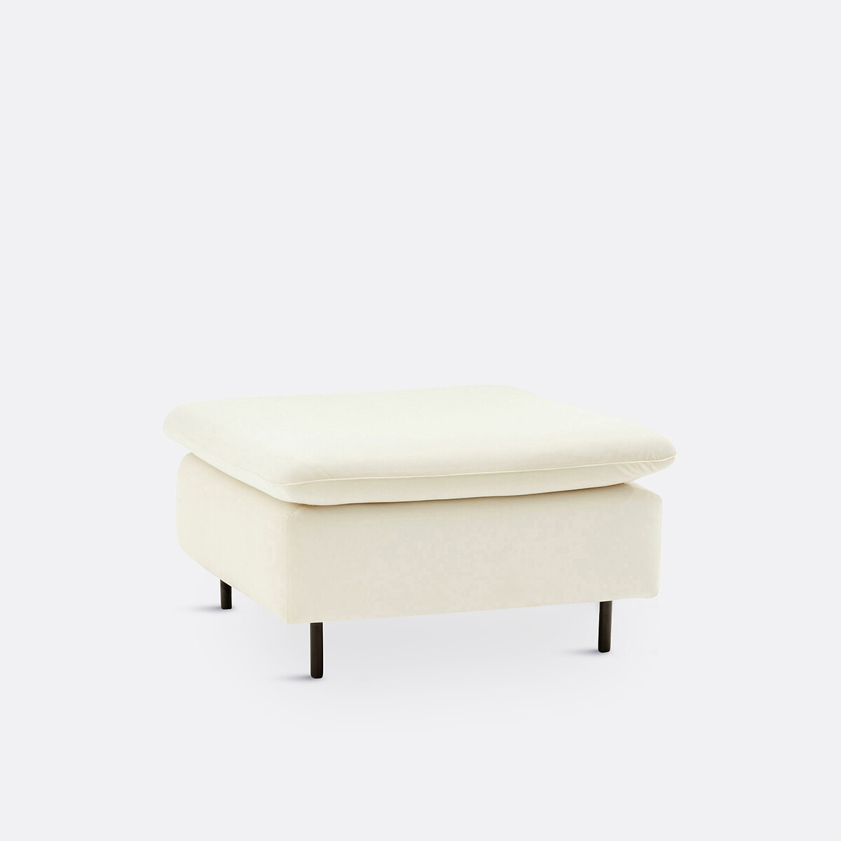 LA REDOUTE INTERIEURS<br>Puff de veludo, Ivete