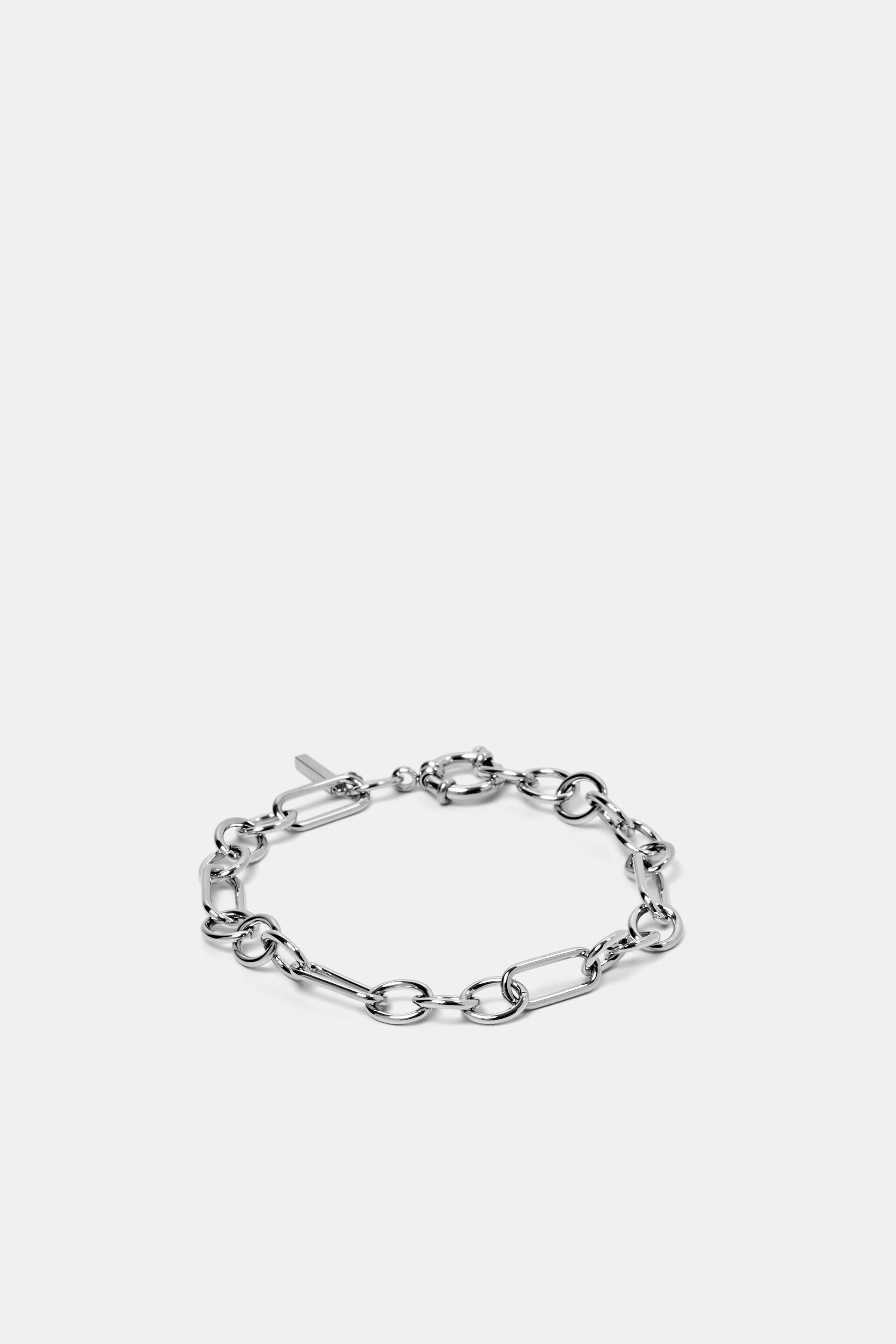 Bracelet à maillons, acier inoxydable