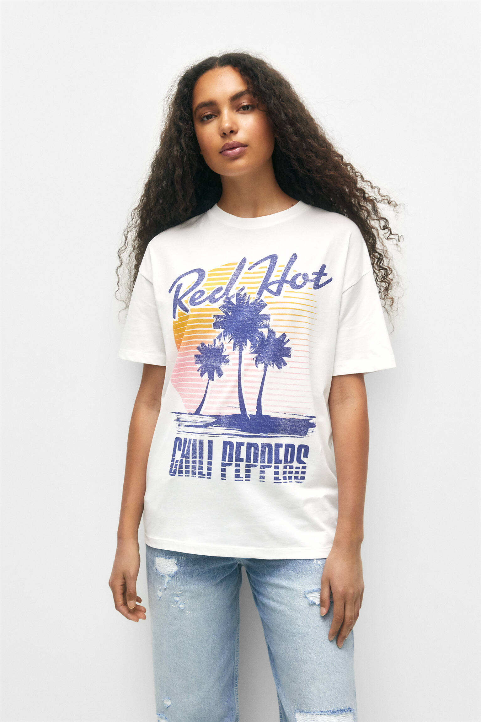 CAMISETA RED HOT CHILI PEPPERS - ICE