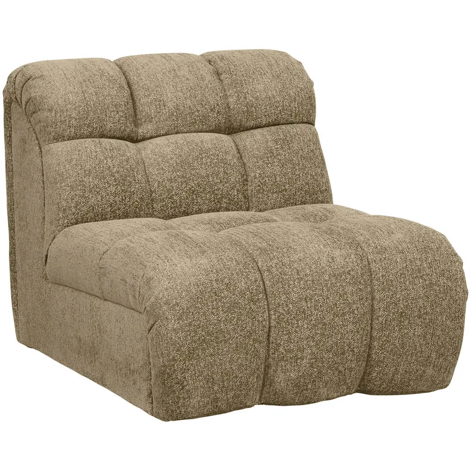 Draaifauteuil Beau - stof Raven - taupe