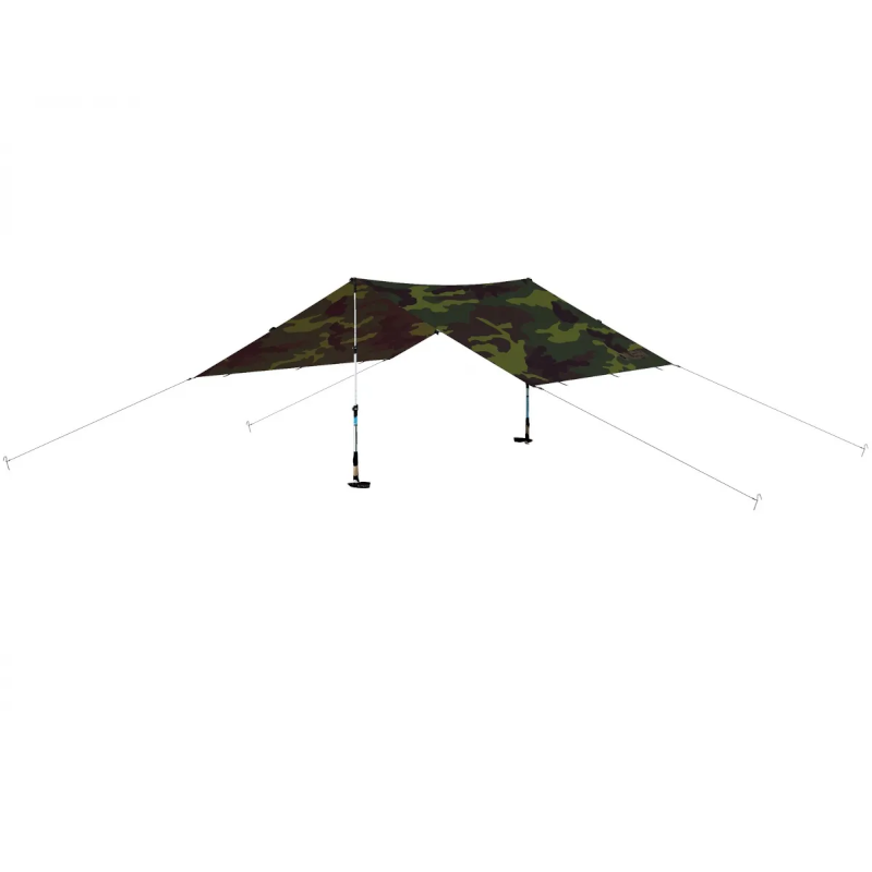 Husky Rover 300 x 300 cm tarp - Camo Green