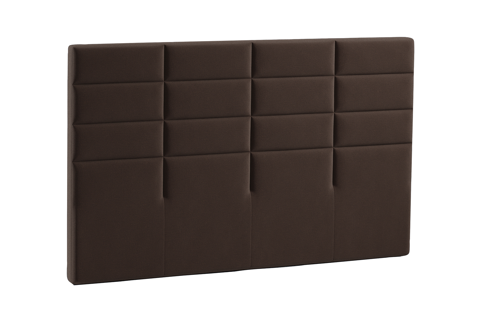 Paris sengegavl 150 cm bredde i tekstil Moment chestnut