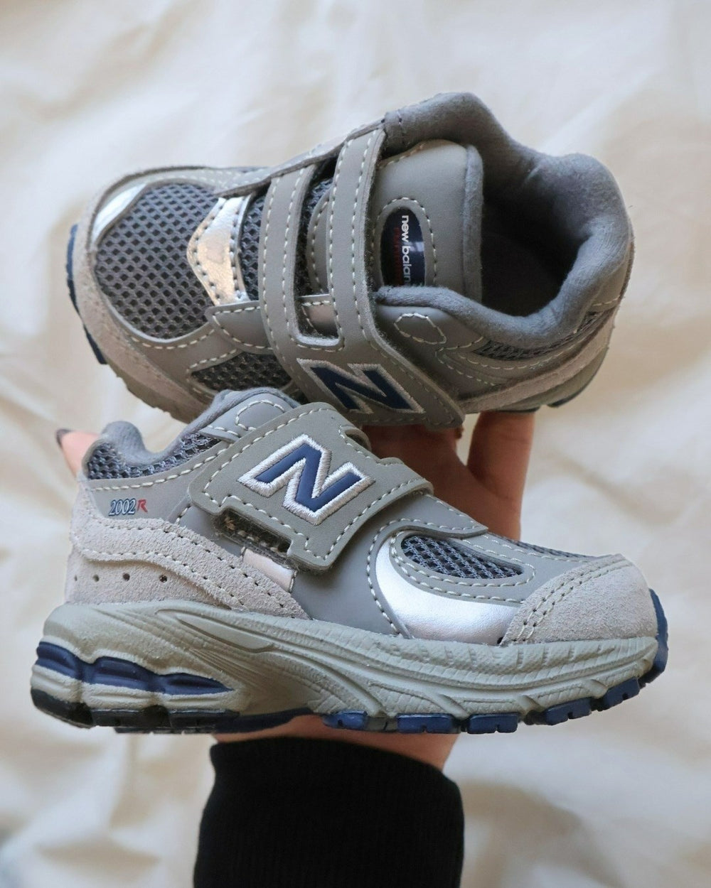 Køb New Balance Sneakers Grey 2002 Kids Hook & Loop