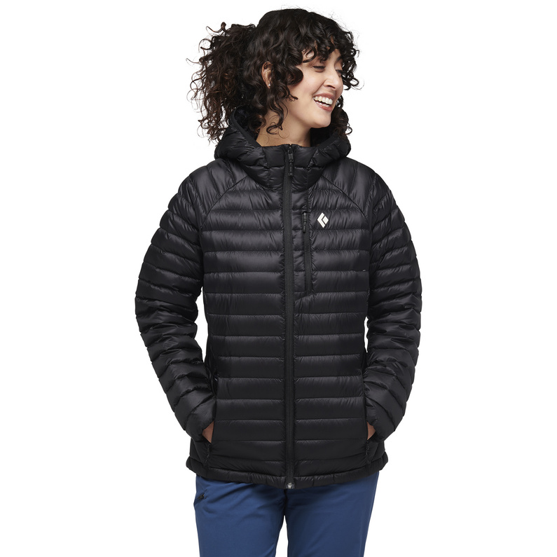 Black Diamond Damen Approach Down Hoodie Jacke