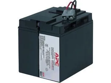 APC Replacement Battery Cartridge #7 - UPS-batteri - 1 x batteri - Blysyre - sort - for P/N: SMT1500C, SMT1500I-AR, SMT1500IC, SMT1500NC, SMT1500TW, SUA1500ICH-45, SUA1500-TW