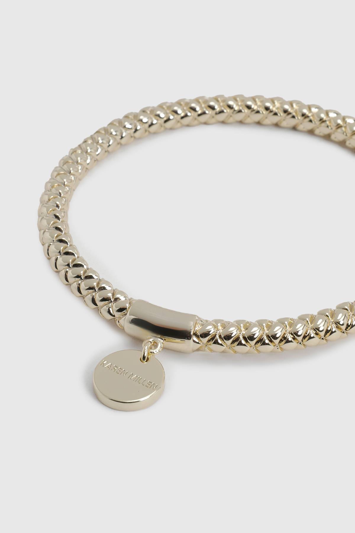 KarenMillen Bracelet Jonc Tressé