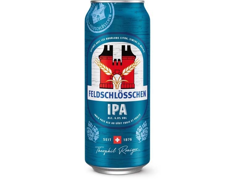 Feldschlösschen Bier IPA 4 x 0.5 l Hopfiges India Pale Ale
