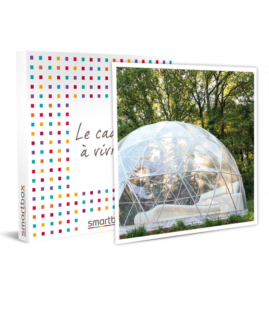 SMARTBOX - Escale insolite en bulle en pleine nature près de Lyon - Coffret Cadeau Séjour