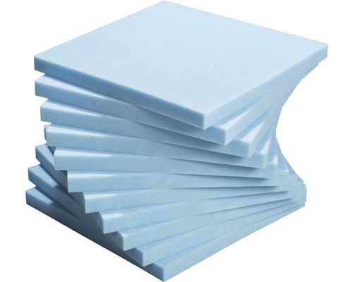 Profipack schuimplaat Isopur 50x50x4 cm 11 stuks.