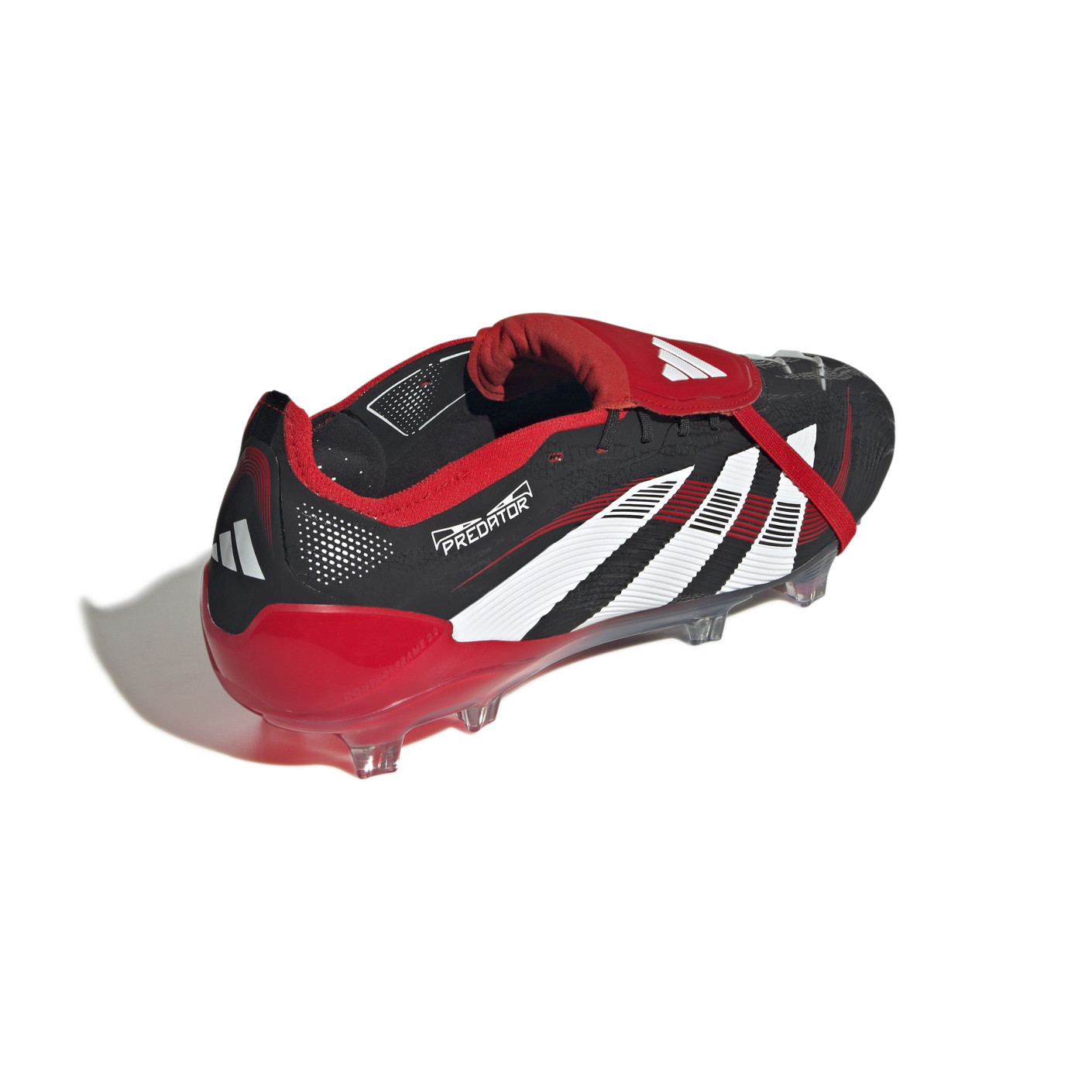 Adidas Predator Elite FT Gras Voetbalschoenen (FG) Zwart Wit Rood