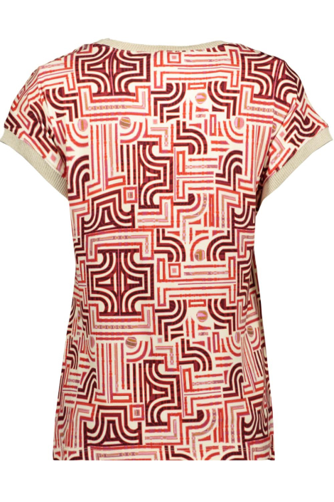 Geisha beige dames t-shirt