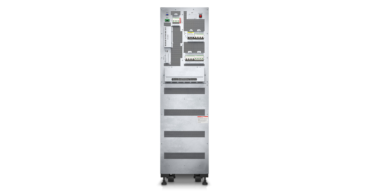 APCEasy UPS 3S 15 kVA 400 V 3:3 met interne batterijen - 25 minuten runtime ups  (Wit, 15 kW, E3SUPS15KHB2)