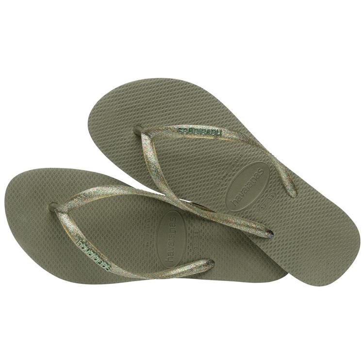 Havaianas Slim Logo Metallic Teenslippers
