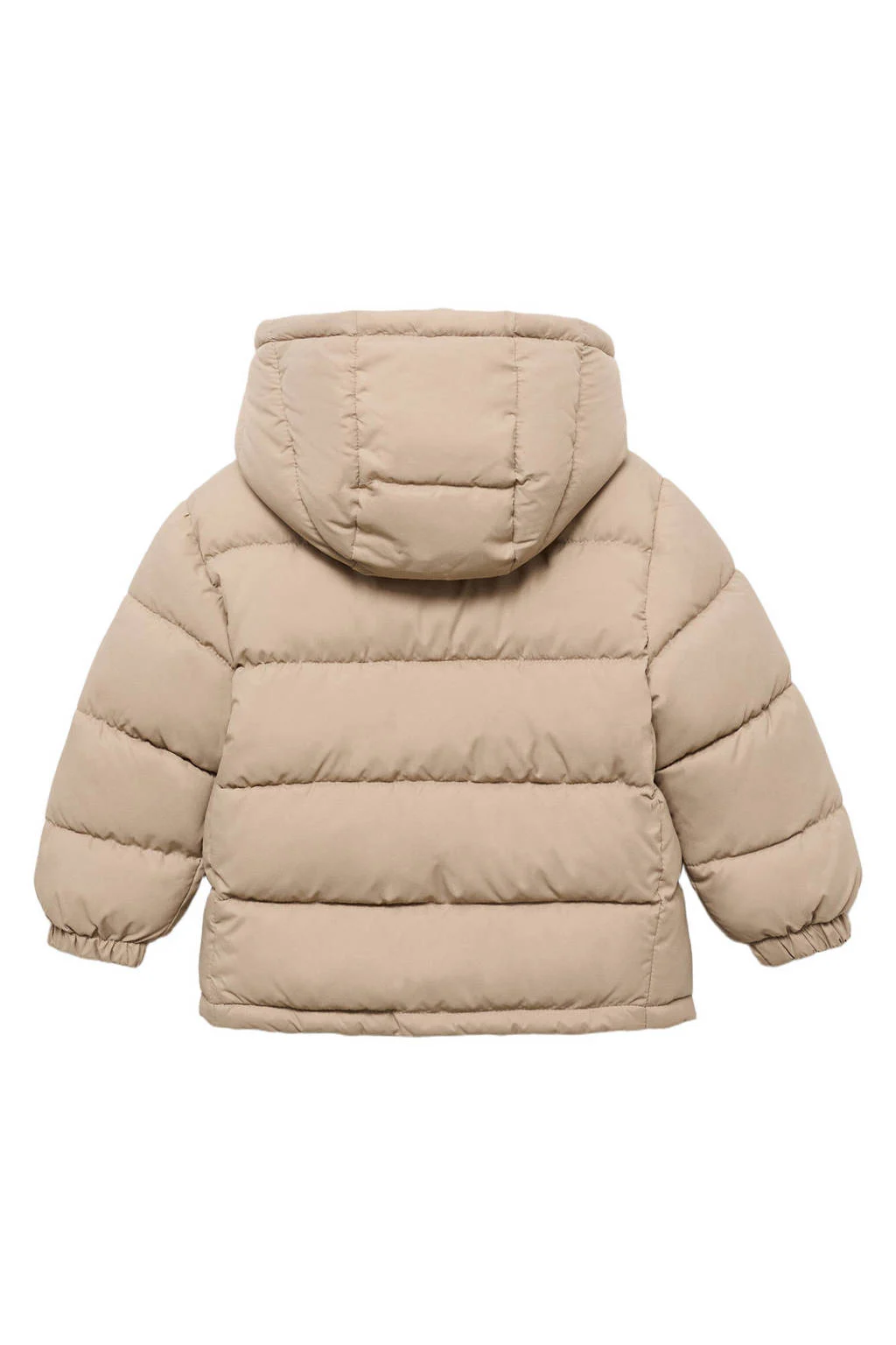 Mango Kids gewatteerde jas winter beige