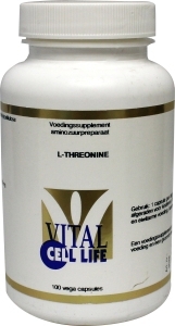 Vital Cell Life Threonine 500mg 100cap