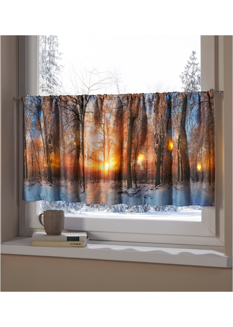 Brise-bise LED avec motif automnal