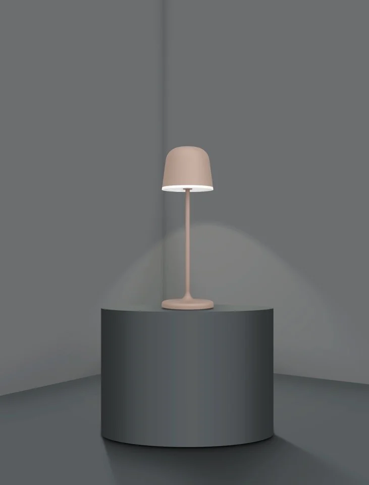 EGLO - MANNERA BORDLAMPE - Rustbrun - Højde: 34 cm, Diameter: 11 cm