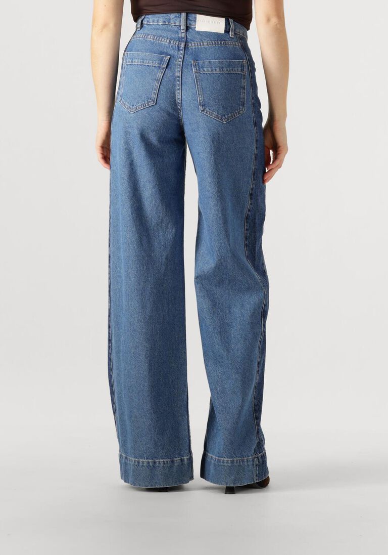 blauwe co'couture wide jeans bilbaocc wide ll jeans