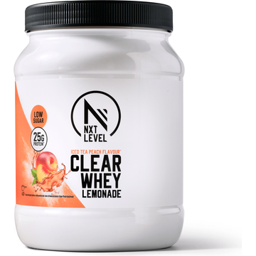 NXT Level Sports Nutrition Clear whey Iced Tea peach 300g
